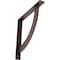 Ekena Millwork Bulwark Steel Bracket, Antiqued Copper 2"W x 16"D x 16"H BKTM02X16X16BUACO - alternate 1